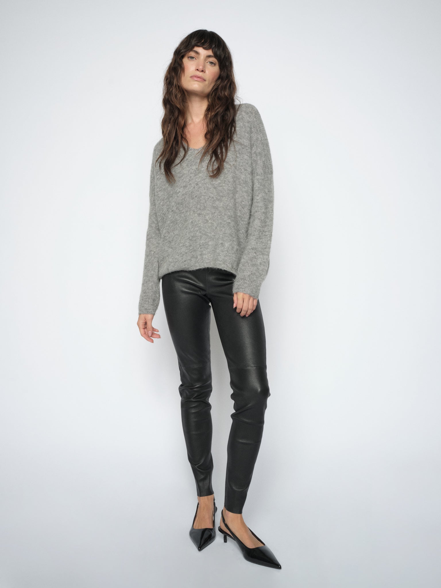 Modelshot / Grey Melange / Detail